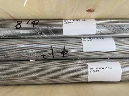 ASTM F138 Stainless Steel Bars AISI 316LVM EN 1.4441 Rods