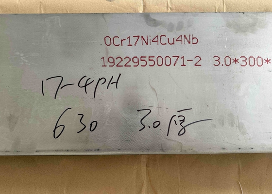 630 स्टेनलेस स्टील शीट 17-4PH UNS S17400 प्लेट